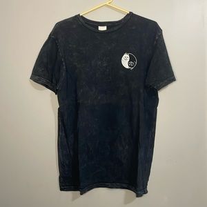 Rip n Dip distressed short sleeve Yin-Yang tee.